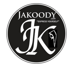 JAKOODY.COM "EXPRESS YOURSELF" JK logo