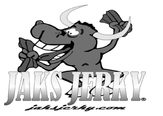 JAKS JERKY JAKSJERKY.COM logo