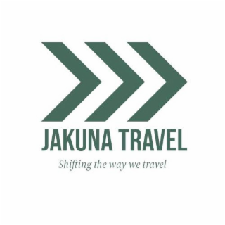JAKUNA TRAVEL SHIFTING THE WAY WE TRAVEL logo