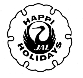 JAL HAPPI HOLIDAYS logo