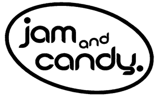 JAM AND CANDY. logo