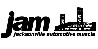 JAM JACKSONVILLE AUTOMOTIVE MUSCLE logo