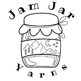 JAM JAR YARNS ADVENTURE AWAITS logo
