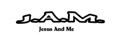 J.A.M. JESUS AND ME logo