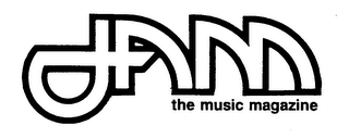 JAM THE MUSIC MAGAZINE logo