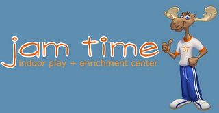 JAM TIME INDOOR PLAY + ENRICHMENT CENTER JT logo