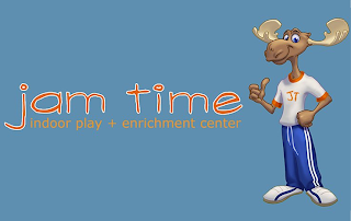 JAM TIME INDOOR PLAY + ENRICHMENT CENTER JT logo