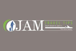 JAM TRAVEL TIPS DON'T DREAM IT, PLAN IT... THE WORLD AWAITS! logo