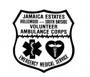 JAMAICA ESTATES HOLLISWOOD-SOUTH BAYSIDE VOLUNTEER AMBULANCE CORPS EMERGENCY MEDICAL SERVICE logo