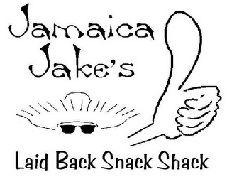 JAMAICA JAKE'S LAID BACK SNACK SHACK logo