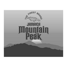 JAMAICA MOUNTAIN PEAK THE FINEST BRAND logo
