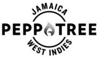 JAMAICA PEPPATREE WEST INDIES logo