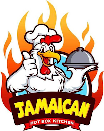 JAMAICAN HOT BOX KITCHEN logo