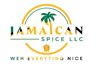 JAMAICAN SPICE LLC WEH EVERYTING NICE logo