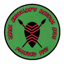 JAMAL ABDULLAH'S MARTIAL ARTS FOUNDED 1997 logo