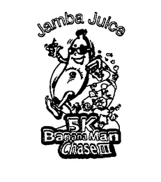 JAMBA JUICE 5K BANANA MAN CHASE III logo