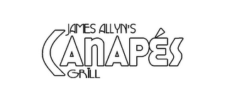 JAMES ALLYN'S CANAPÉS GRILL logo