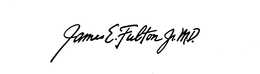 JAMES E. FULTON JR. M.D. logo