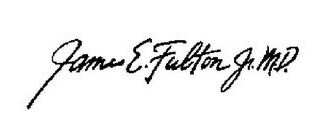 JAMES E. FULTON JR. M.D. logo