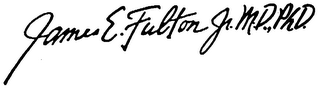 JAMES E. FULTON, JR., M.D., PH.D. logo