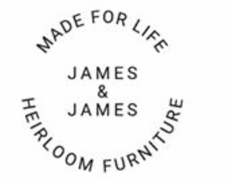 JAMES & JAMES MADE FOR LIFE HEIRLOOM FURNITURE logo