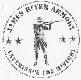 JAMES RIVER ARMORY EXPERIENCE THE HISTORY logo