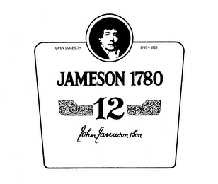 JAMESON 1780 JOHN JAMESON & SON 12 logo
