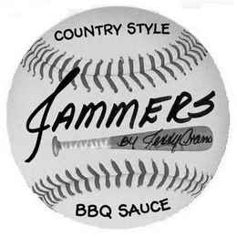 JAMMERS COUNTRY STYLE BBQ SAUCE BY JERRY CRAM logo