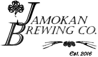JAMOKAN BREWING CO. EST. 2016 logo