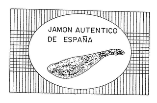 JAMON AUTENTICO DE ESPANA logo