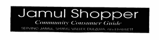 JAMUL SHOPPER COMMUNITY CONSUMER GUIDE SERVING JAMUL, SPRING VALLEY, DULZURA AND BARRETT logo