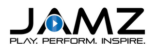 JAMZ PLAY.PERFORM.INSPIRE. logo