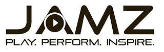 JAMZ PLAY.PERFORM.INSPIRE. logo