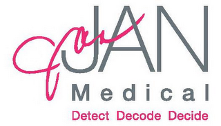 JAN JAN MEDICAL DETECT DECODE DECIDE logo