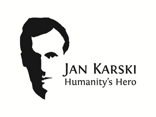 JAN KARSKI HUMANITY'S HERO logo