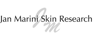 JAN MARINI JM SKIN RESEARCH logo