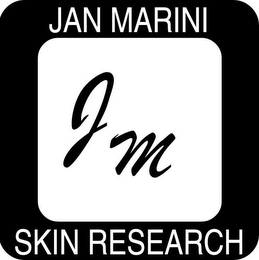 JAN MARINI SKIN RESEARCH JM logo