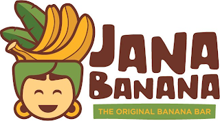 JANA BANANA THE ORIGINAL BANANA BAR logo