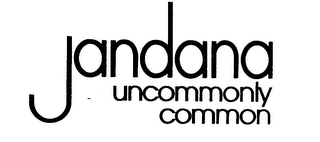JANDANA UNCOMMONLY COMMON logo