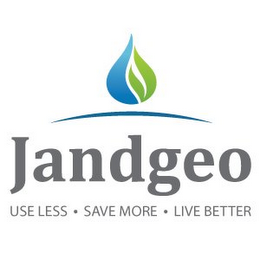 JANDGEO USE LESS SAVE MORE LIVE BETTER logo