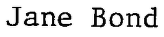 JANE BOND logo