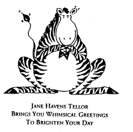 JANE HAVENS TELLOR BRINGS YOU WHIMSICALGREETINGS TO BRIGHTEN YOUR DAY logo