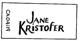 JANE KRISTOFER logo
