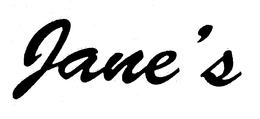 JANE'S logo