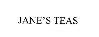 JANE'S TEAS logo
