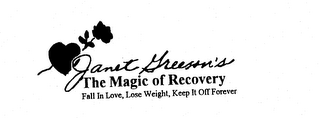 JANET GREESON'S THE MAGIC OF RECOVERY FALL IN LOVE, LOSE WEIGHT, KEEP IT OFF FOREVER logo