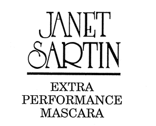 JANET SARTIN EXTRA PERFORMANCE MASCARA logo