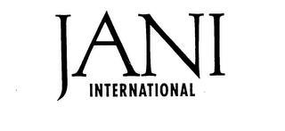 JANI INTERNATIONAL logo