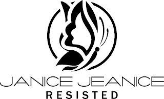 JANICE JEANICE RESISTED logo