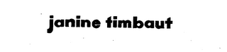 JANINE TIMBAUT logo